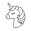 PYO Unicorn - 8.5cm Square - Image 2