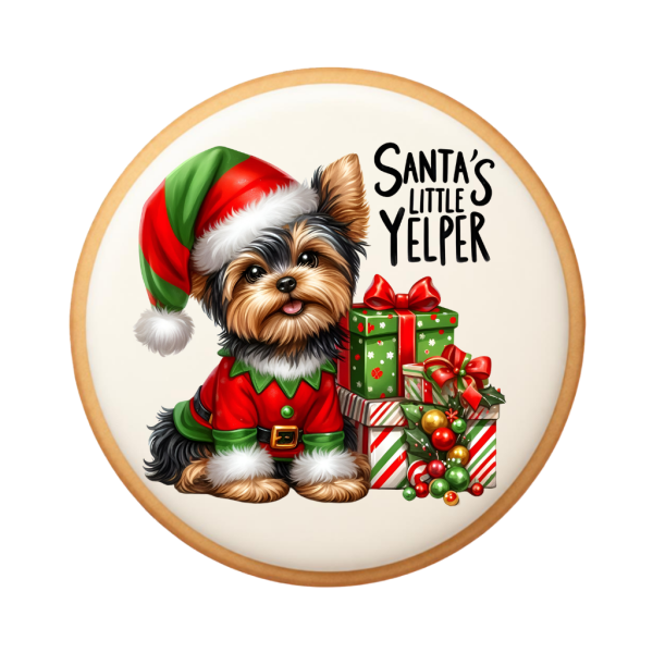 Merry Christmas - Santa's Little Yelper 06