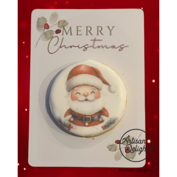 Merry Christmas Card Father Christmas