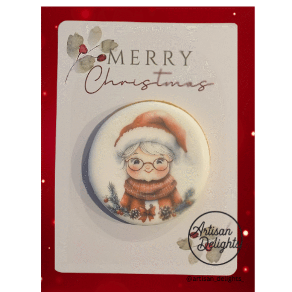 Merry Christmas Card Mrs Clause