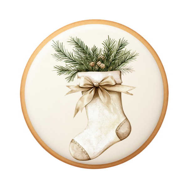 vintage-style Christmas stocking 01