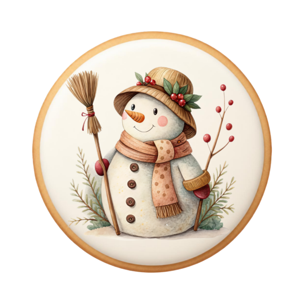 Vintage Snow Man 01